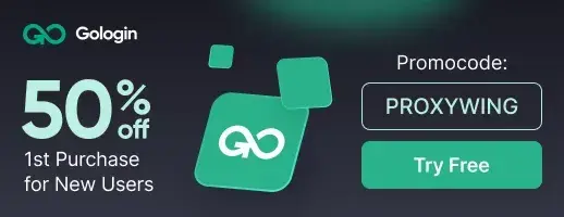 Gologin banner
